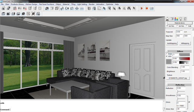 interior design convert to 3d